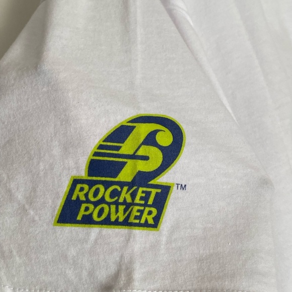 Urban Outfitters + Nickelodeon Round Two Rocket Power White T-Shirt | Size L NWT - Picture 7 of 8